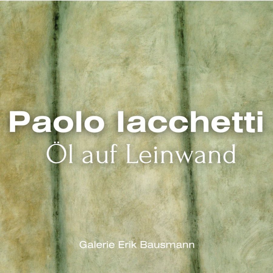 Paolo Iacchetti – Öl auf Leinwand